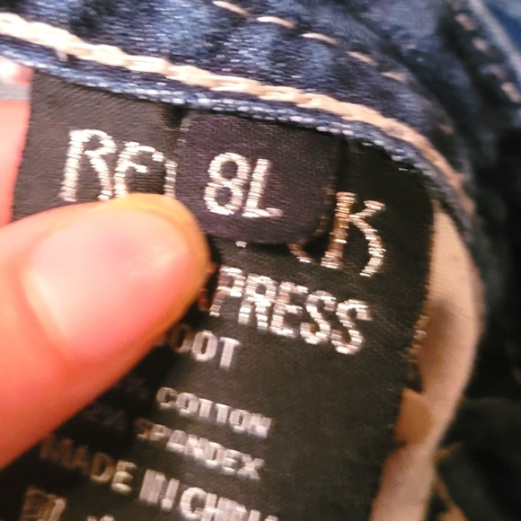 RE ROCK FOR EXPRESS bootcut jeans. Size 8/31inseam. EXCELLENT CONDITION! - Picture 6 of 9